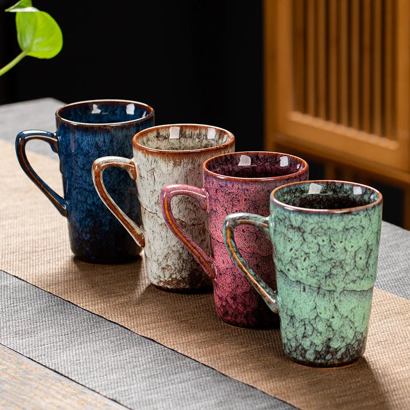 Sand Glazed Ceramic Cup