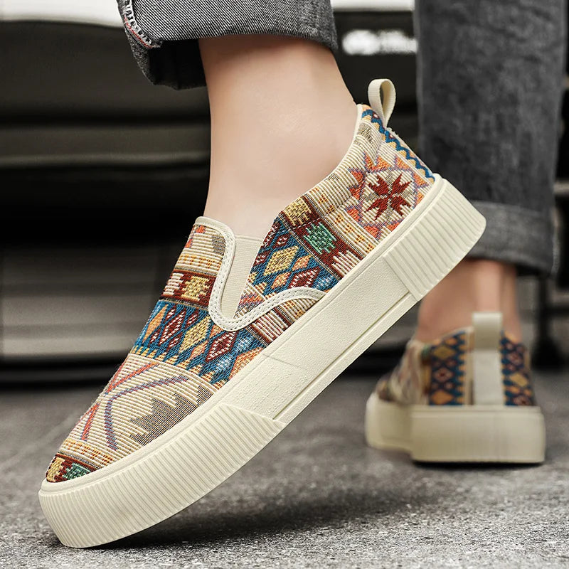 Casvian Canvas Loafers