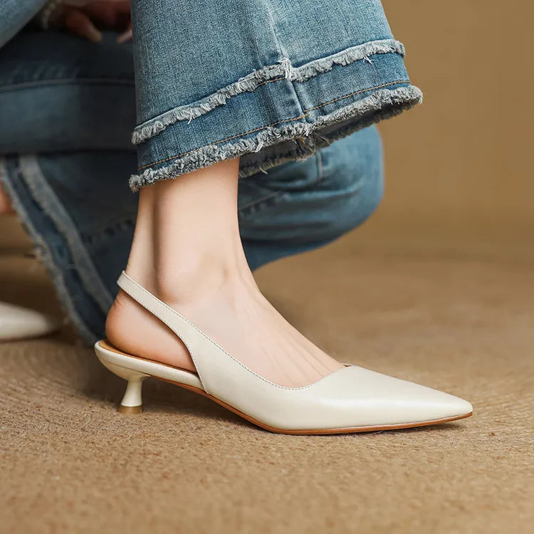Frenchie Leather Sandals