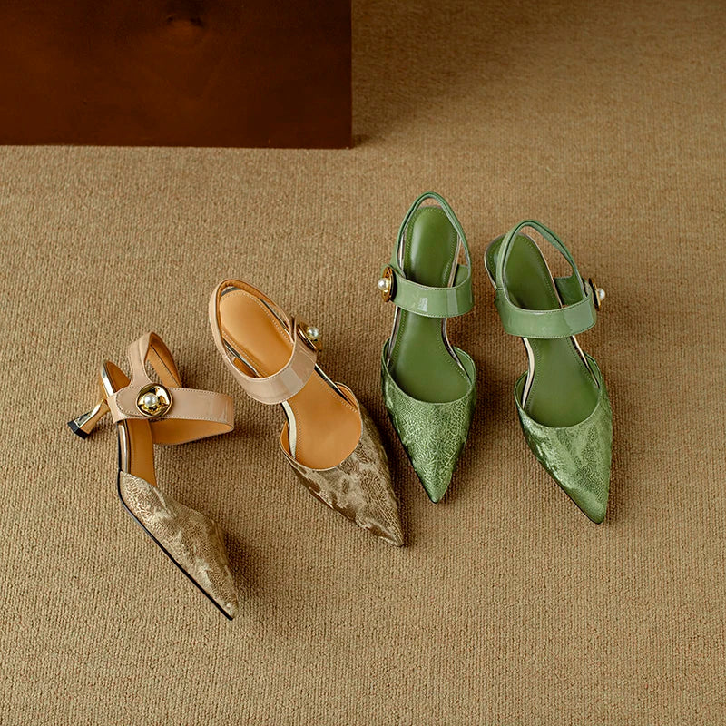 Dakota Leather Pumps