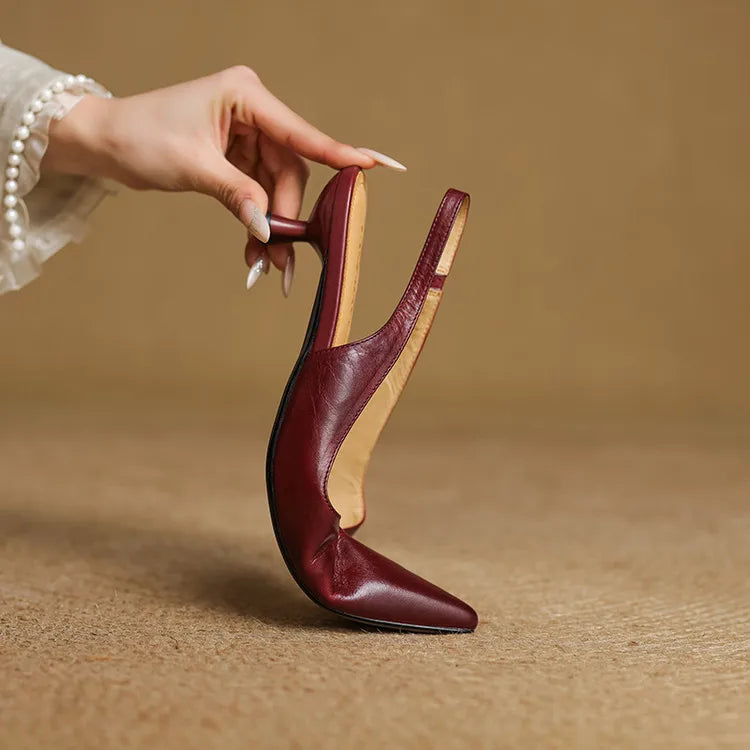 Frenchie Leather Sandals