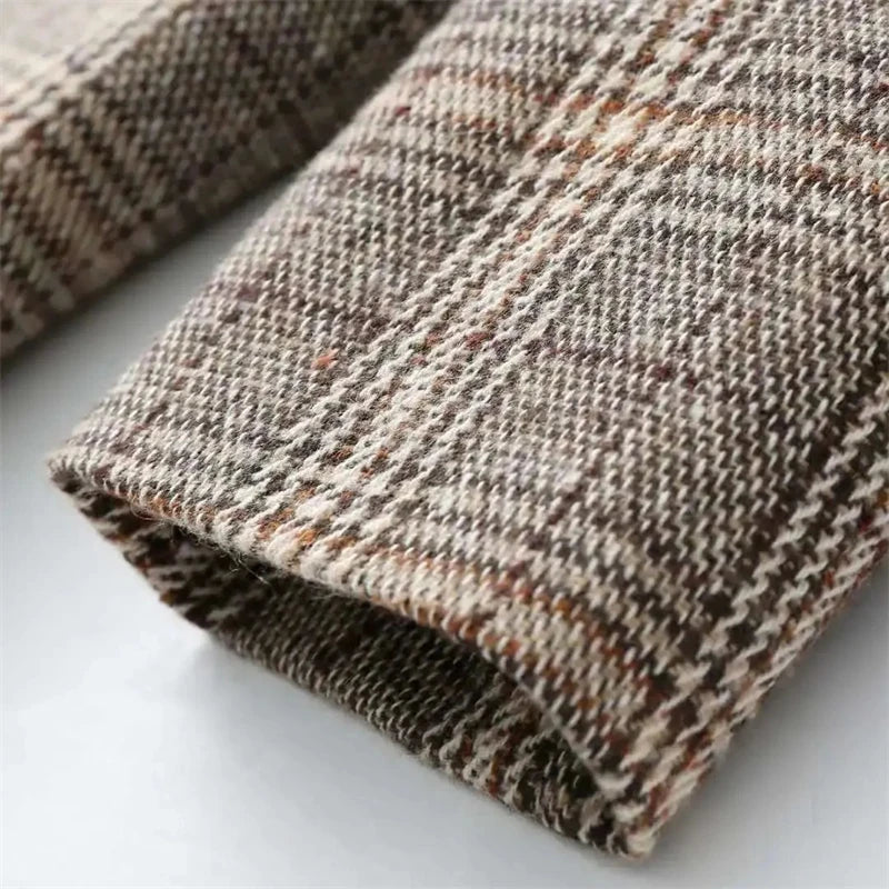 Monacco Plaid Blazer