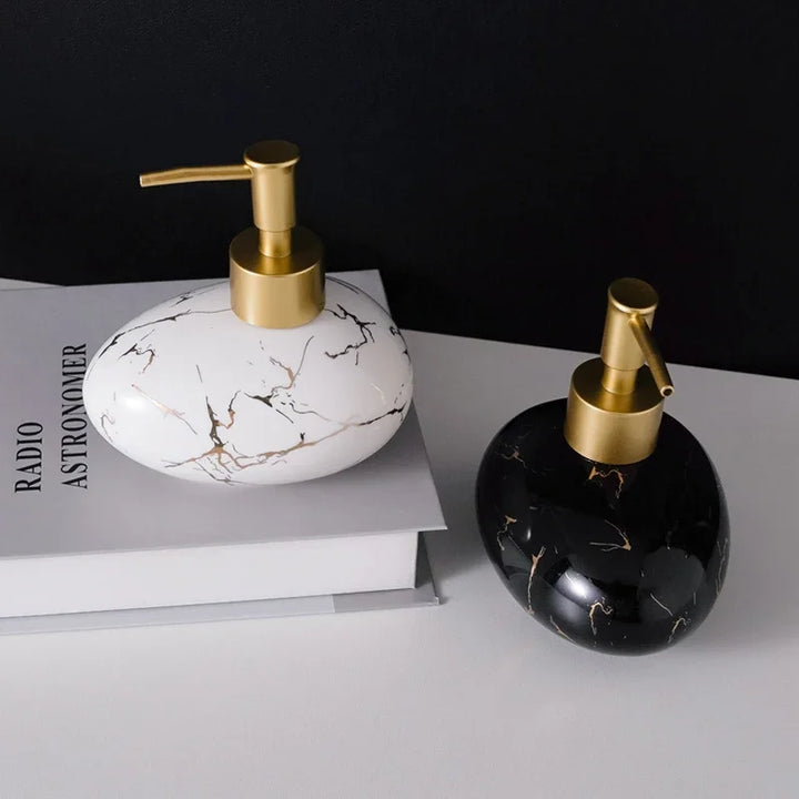 Nordic Marble Soap Container