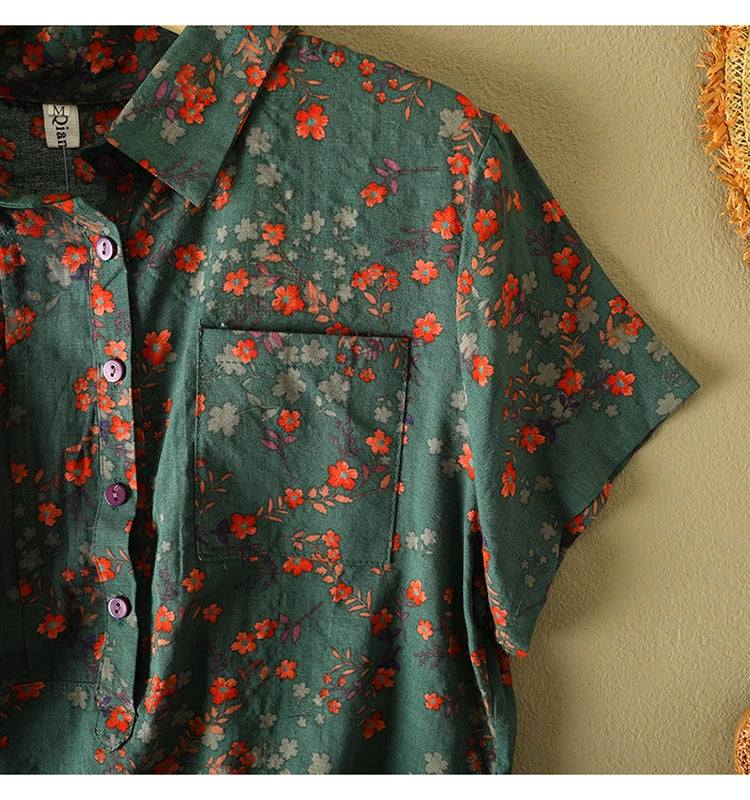 Elloise Linen Blouse