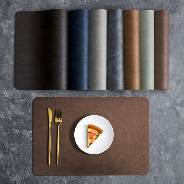 Leather Waterproof Food Mat