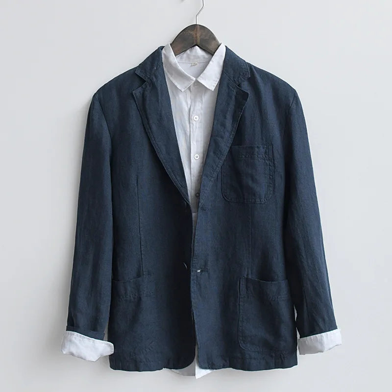 Italian Meadow Linen Blazer