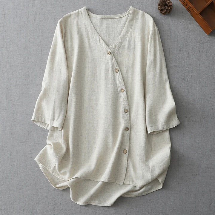 Natalia Linen Shirt