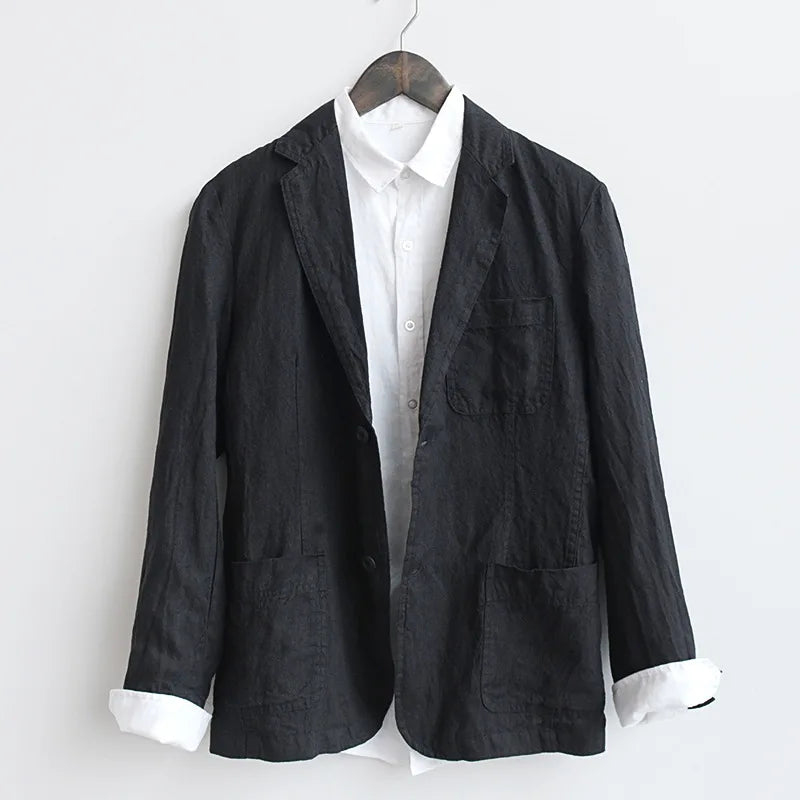 Italian Meadow Linen Blazer