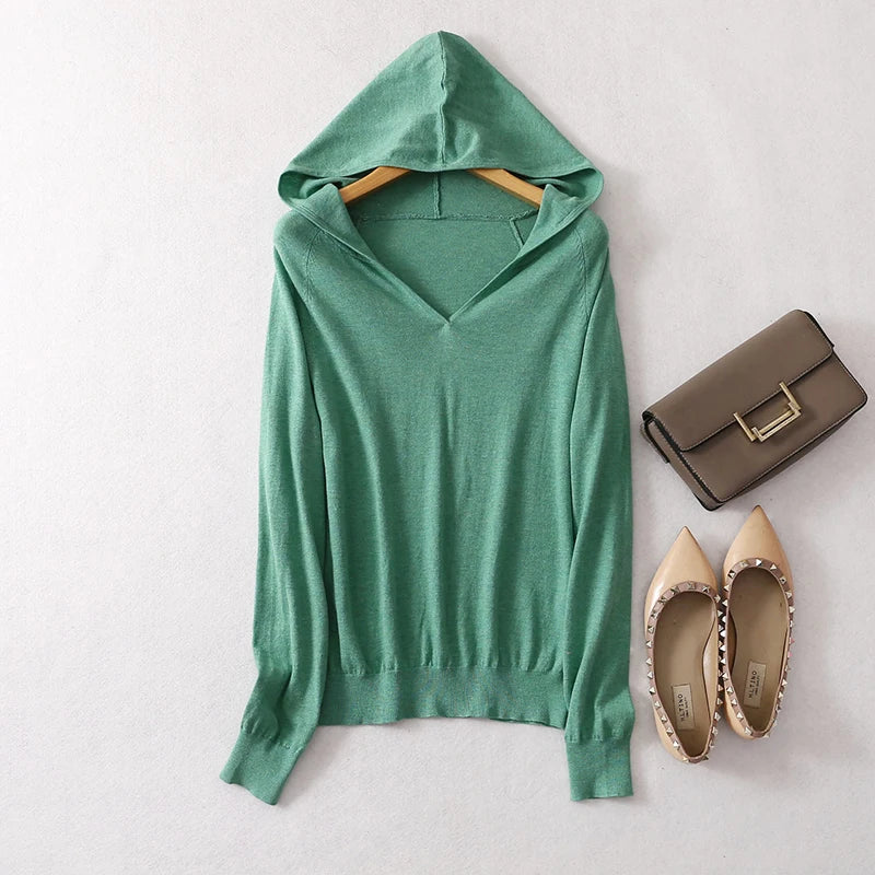 Meadow Cashmere Hoodie