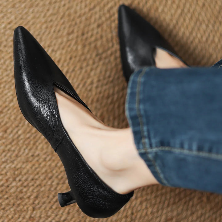 Louise Leather Pumps