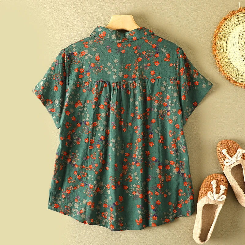 Elloise Linen Blouse