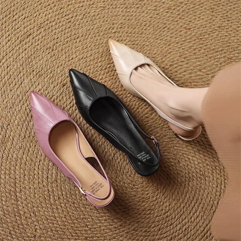 Hazel Leather Sandals