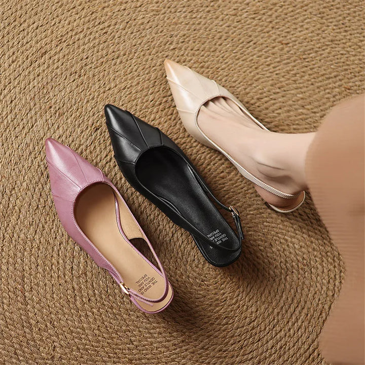 Hazel Leather Sandals