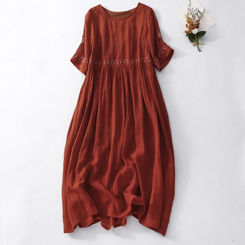 Abigail Linen Dress