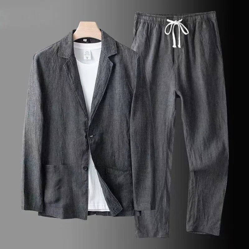 Italian Meadow Linen Suit
