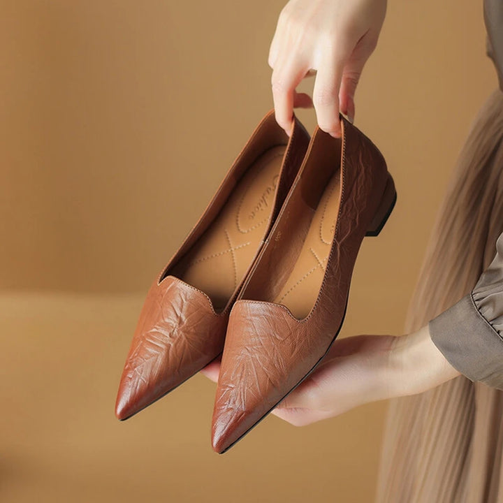 Hadley Leather Pumps