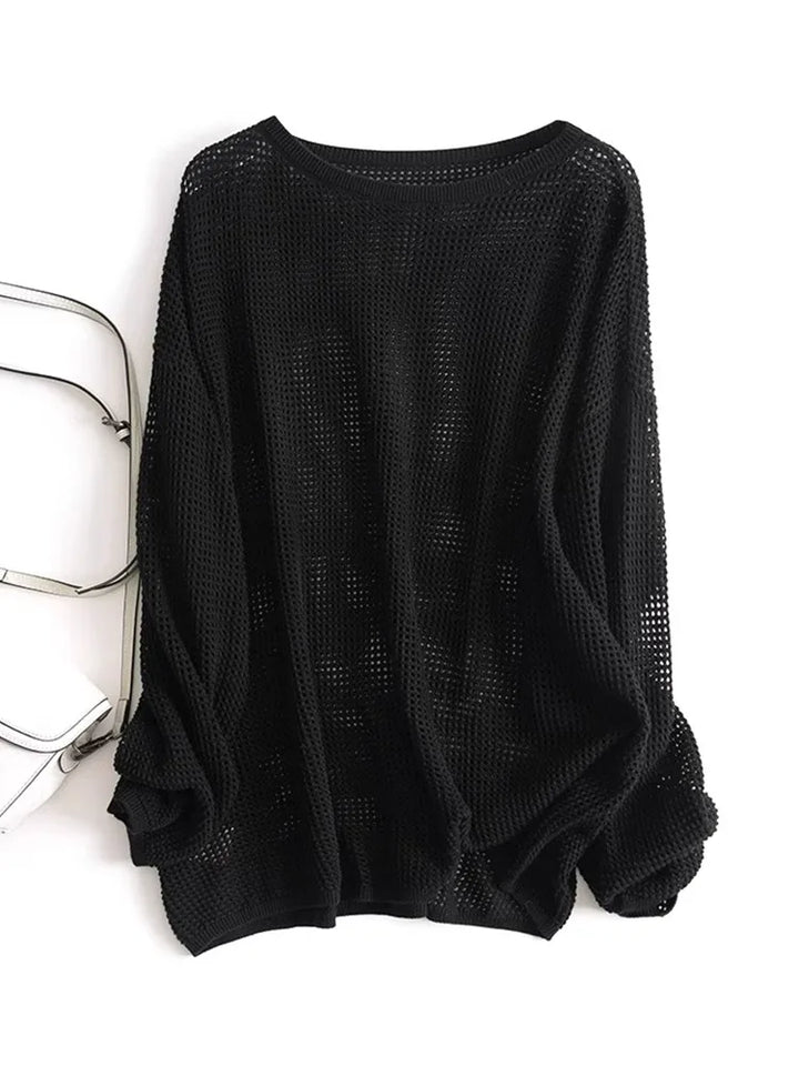 Avery Hollow Knit Top