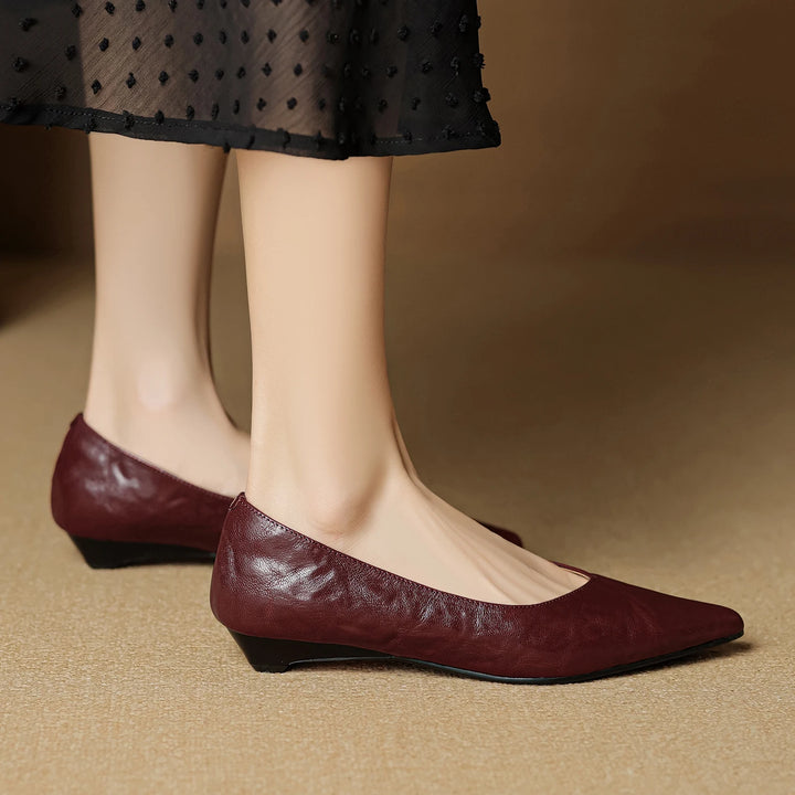 Elodie Leather Pumps