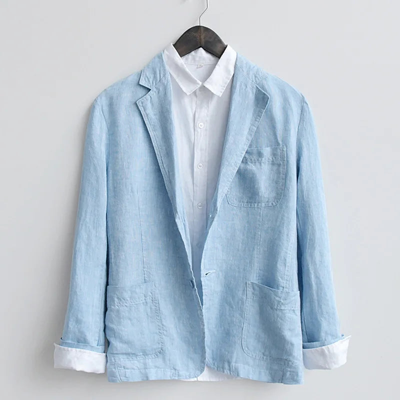 Italian Meadow Linen Blazer