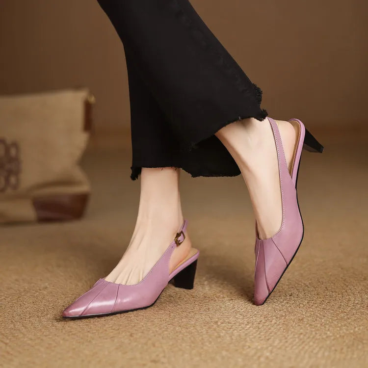 Hazel Leather Sandals