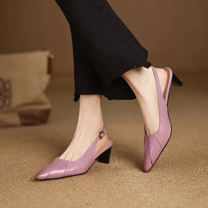 Hazel Leather Sandals
