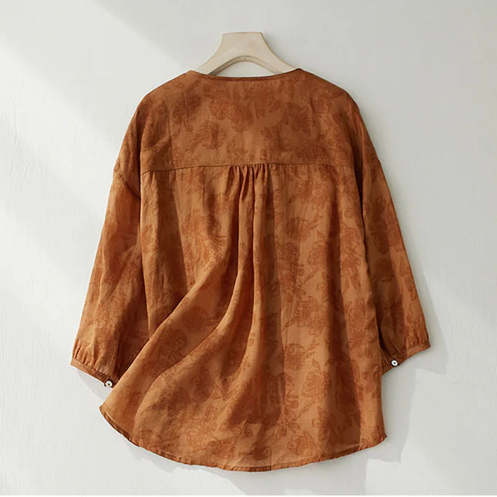 Aleena Linen Blouse