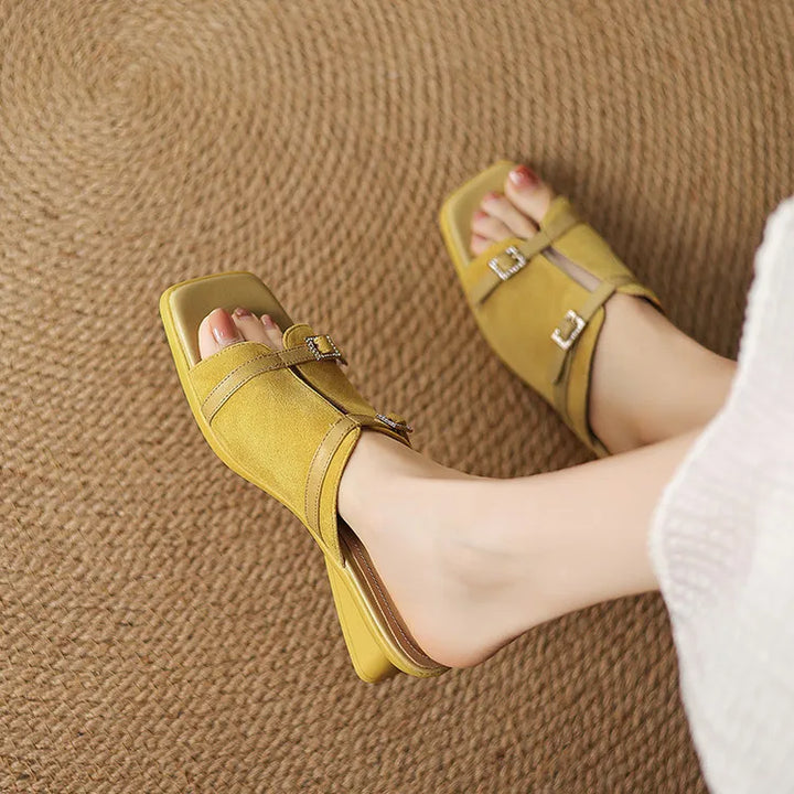 Cassiel Suede Sandals