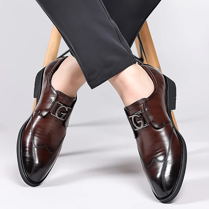 Greyson Leather Loafers