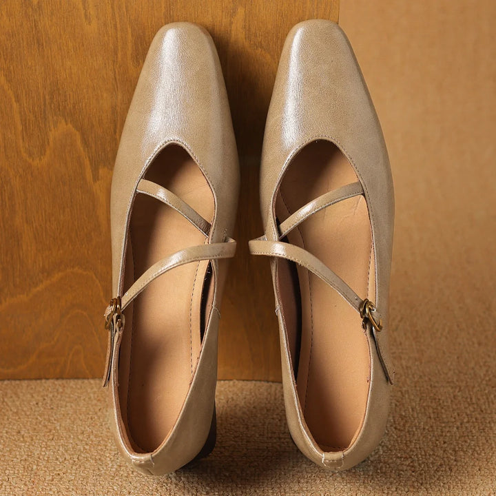 Marbelle Leather Pumps