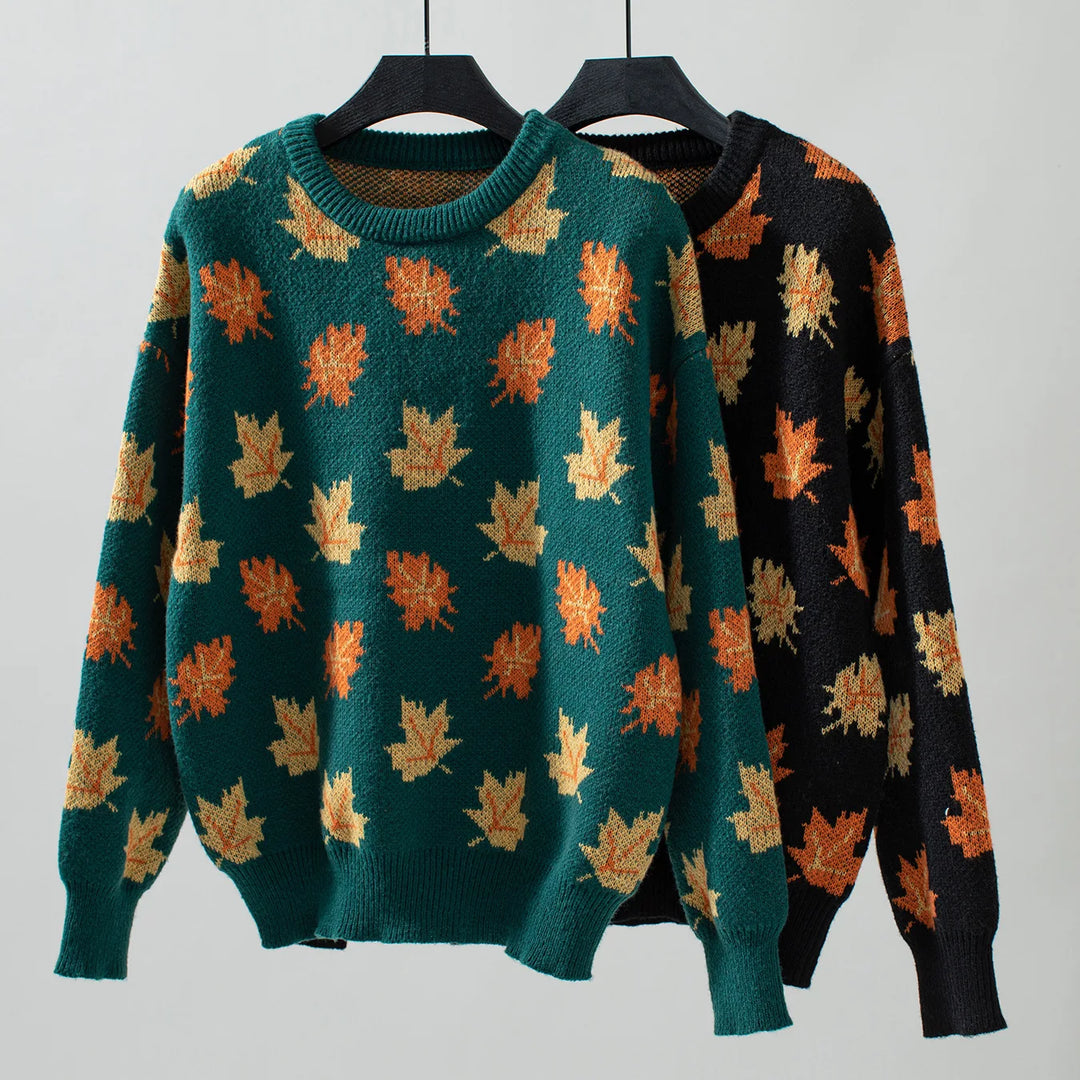 Maple Leaf Sweater