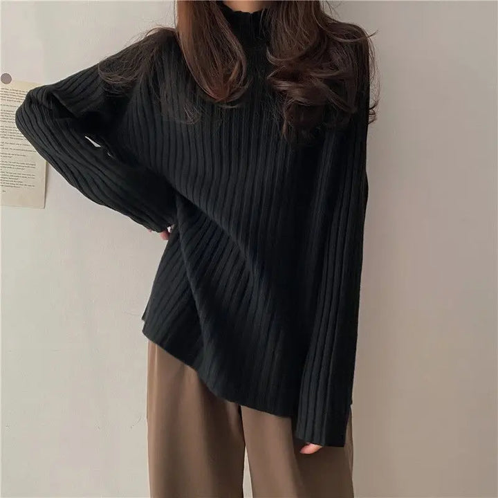 Manku Half Knitted Sweater