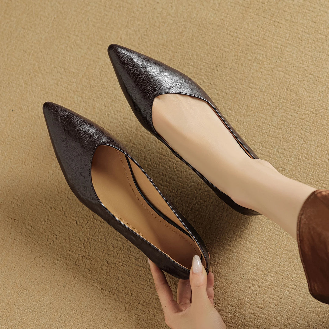 Elodie Leather Pumps