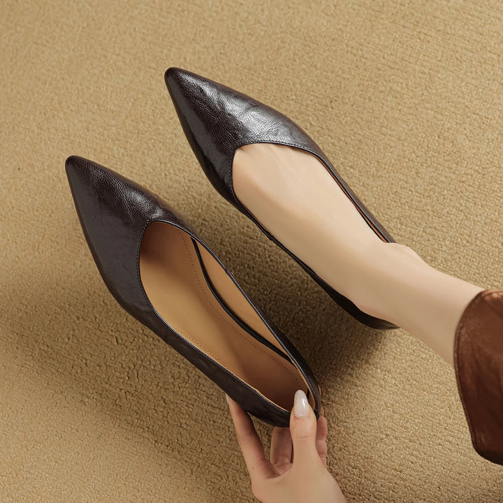 Elodie Leather Pumps