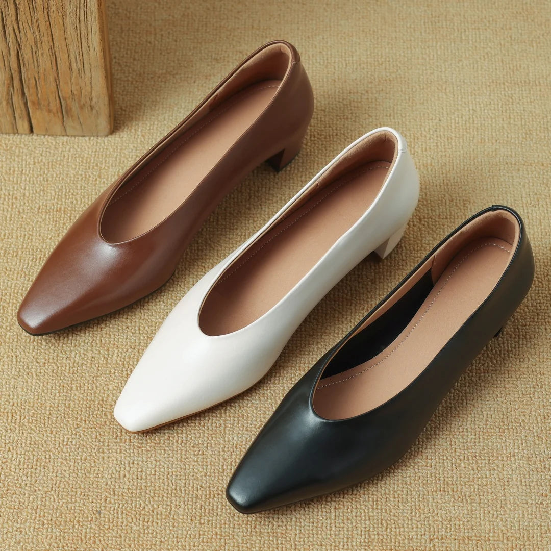 Martina Leather Pumps