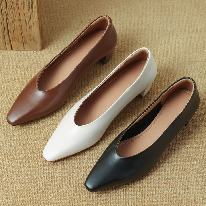 Martina Leather Pumps