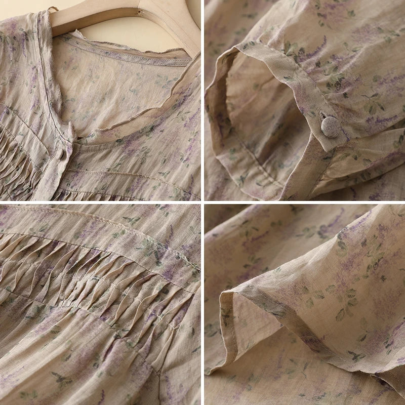 Orlinda Linen Blouse
