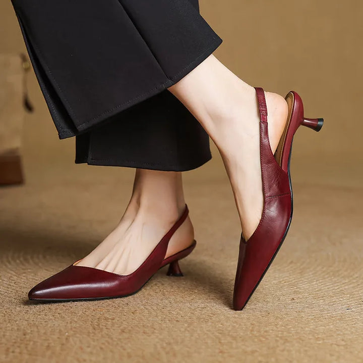Frenchie Leather Sandals