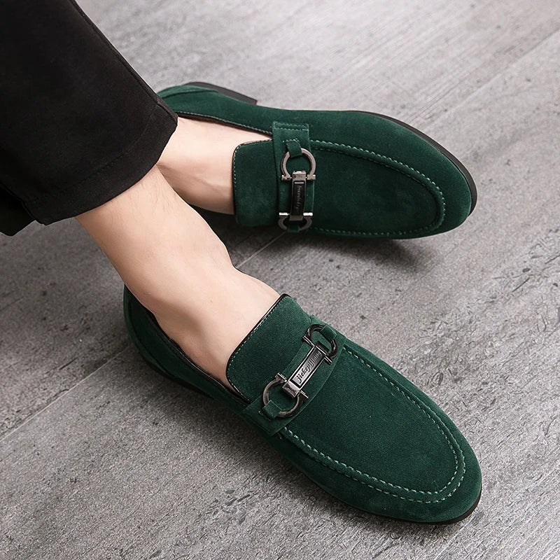 Valestro Suede Loafers