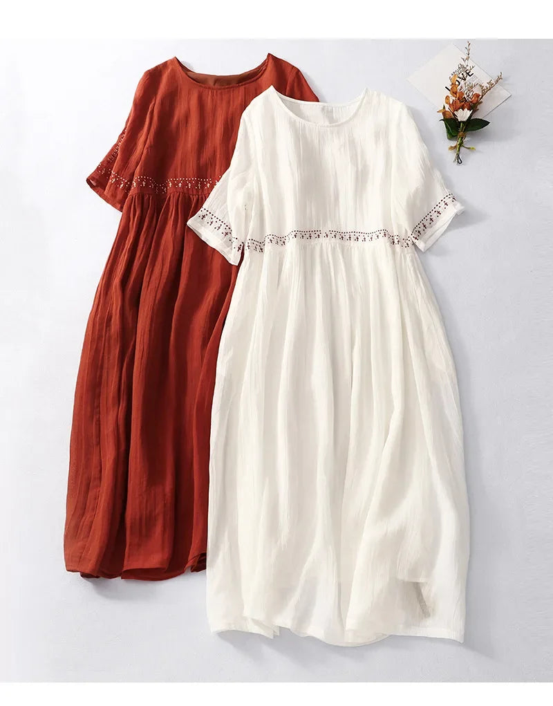 Abigail Linen Dress