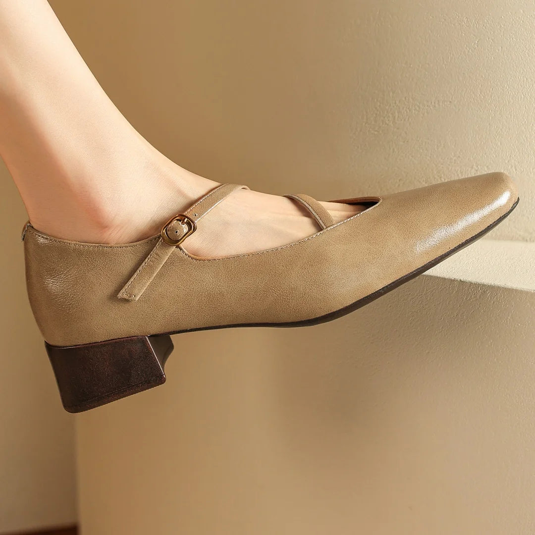 Marbelle Leather Pumps