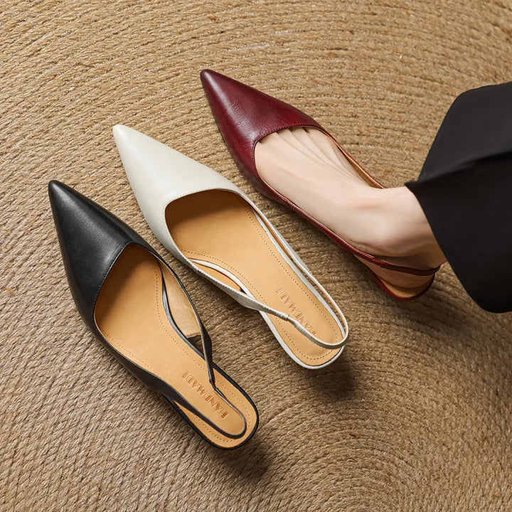 Frenchie Leather Sandals