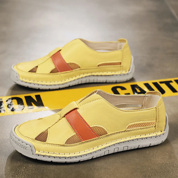 Nexus Leather Sandals