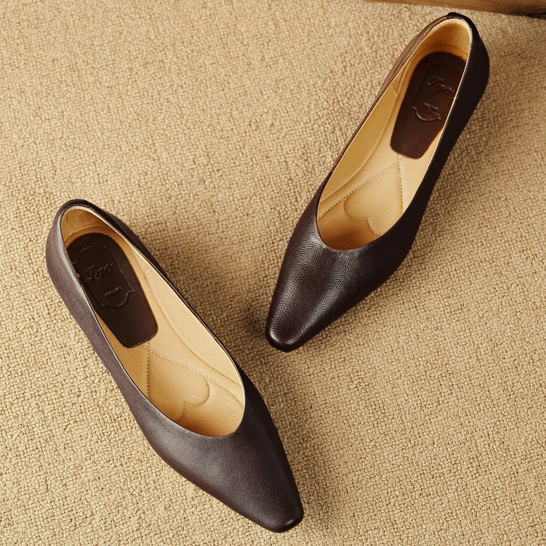 Rosaline Leather Pumps