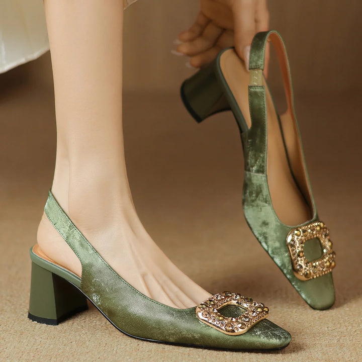 Katrina Leather Pumps