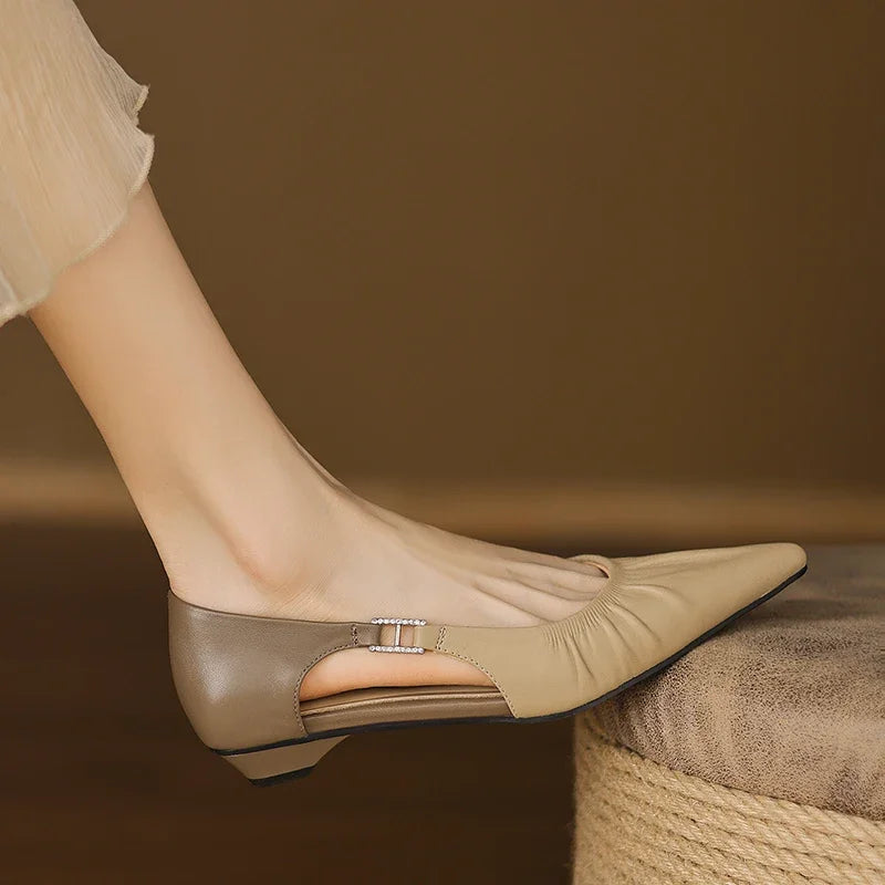 Ortega Leather Sandals