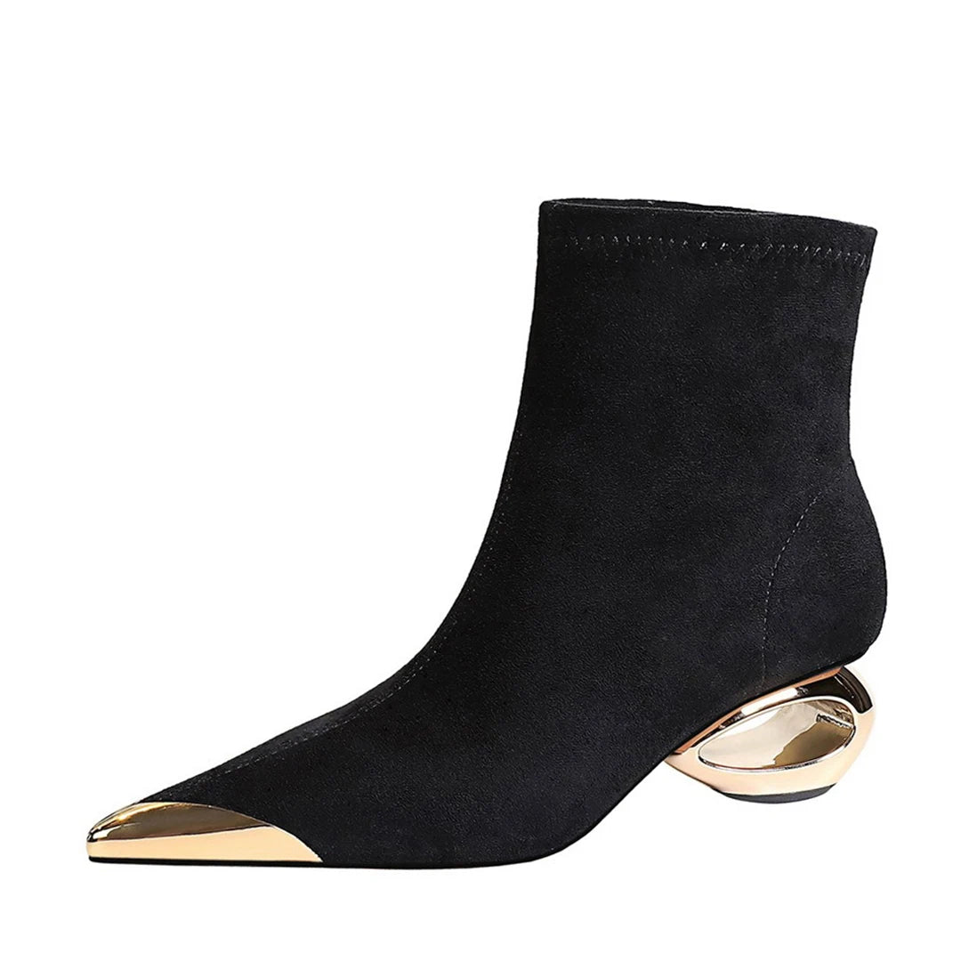 Hazel Hollow Ankle Boots