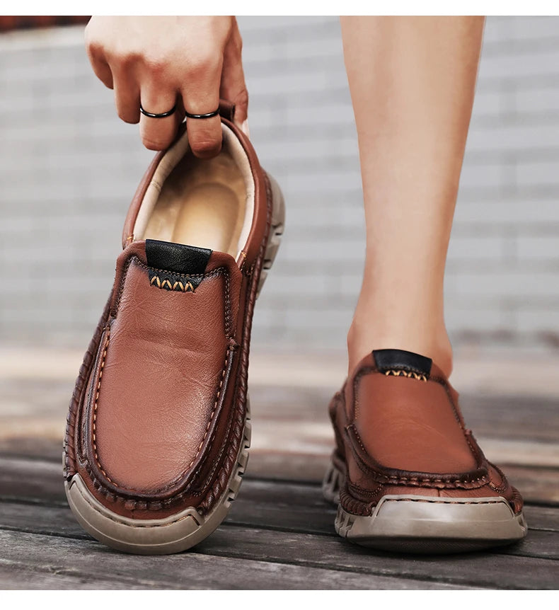 Rafael Genuine Leather Loafers