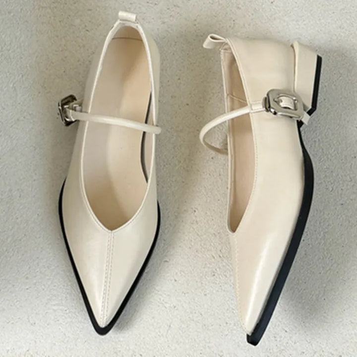 Viola Buckle Flats