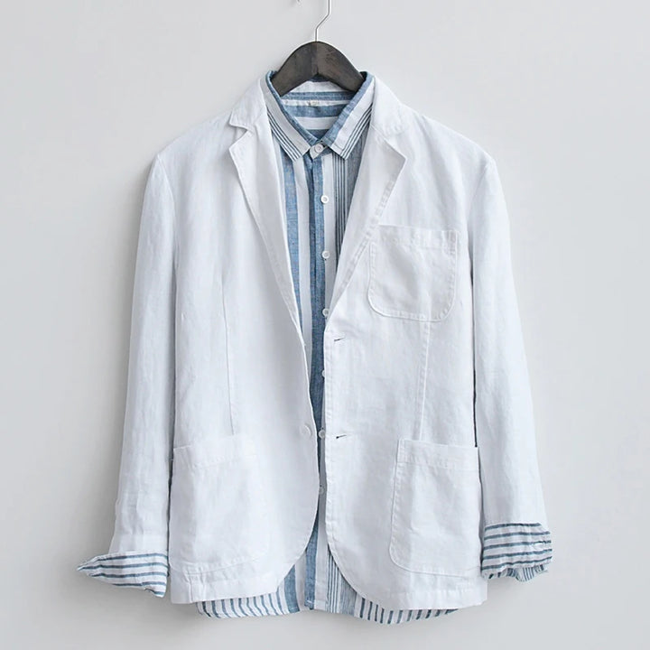 Italian Meadow Linen Blazer