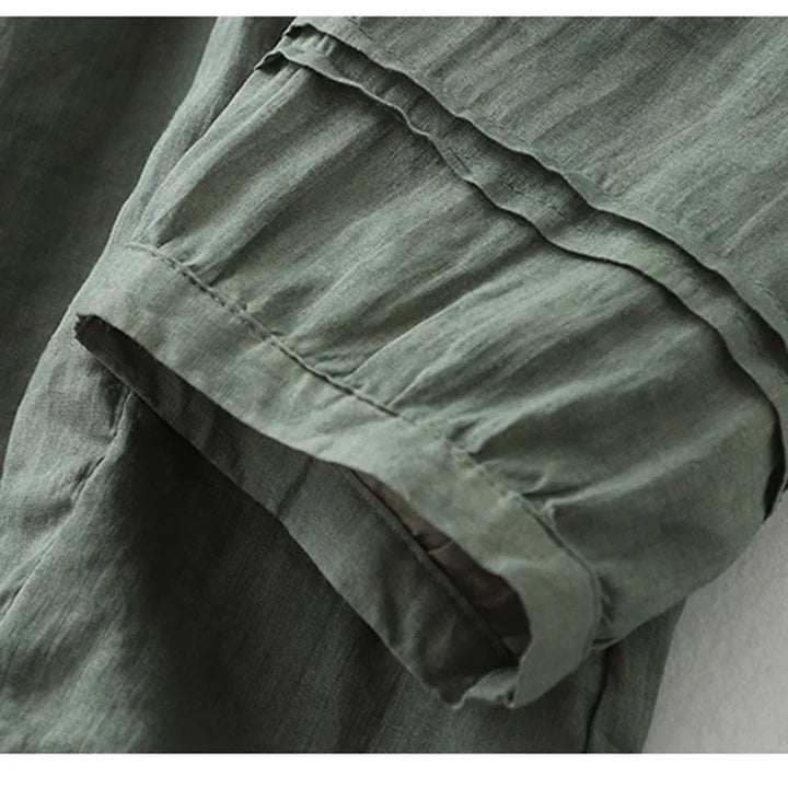 Amelia Linen Blouse
